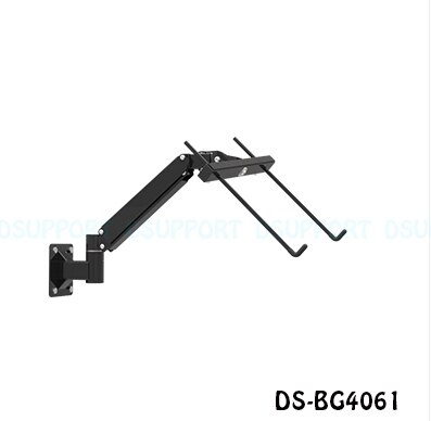 Tilt Foldable Wall Mount 17-27 inch Laptop Holder Gas Spring Arm Laptop Cooler Retractable Notebook Mount Hanger: DSBG4061