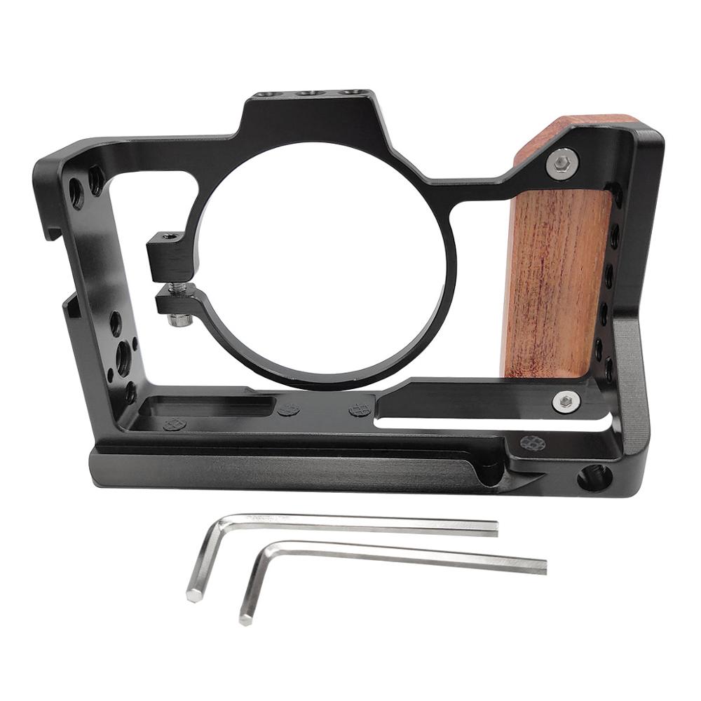 ZV1 ZV-1 Gabbia Fotocamera, ZV-1 ZV1 Cassa Della Macchina Fotografica A Sgancio Rapido Gabbia Fotocamera per ZV-1 ZV1 Macchina Fotografica