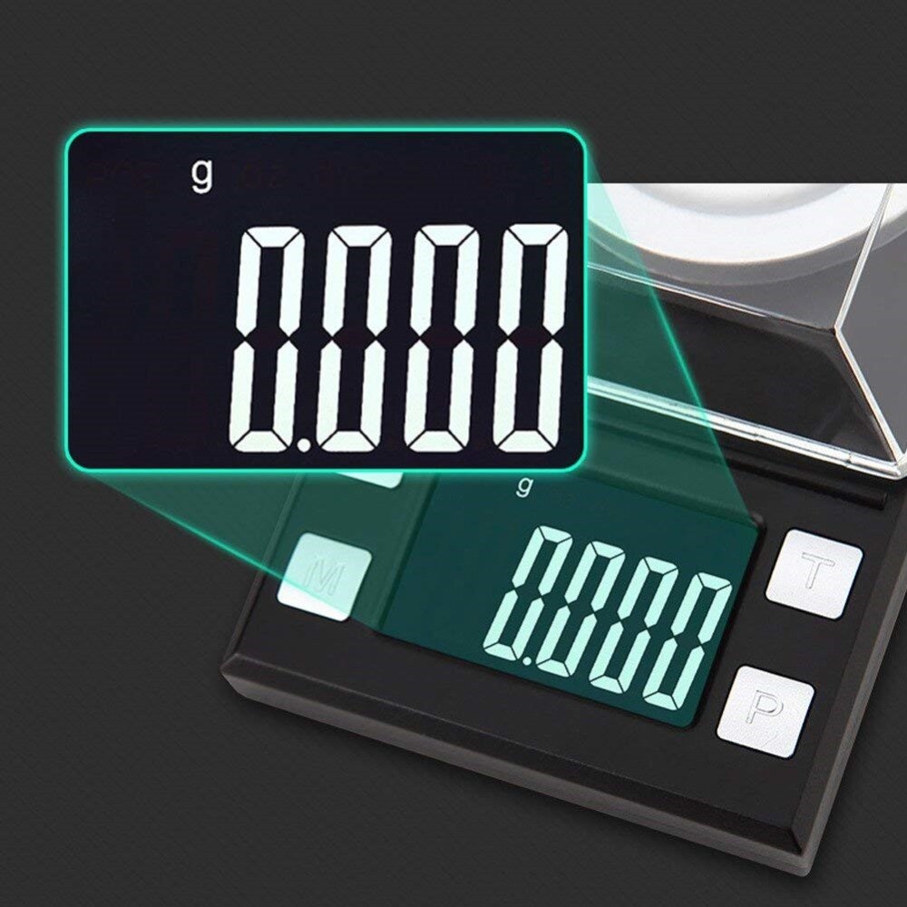 100g/50g/20g 0.001g Digital precision scale for Jewelry gold Herb Lab Weight Milligram Scale Electronic Balance accurate scale
