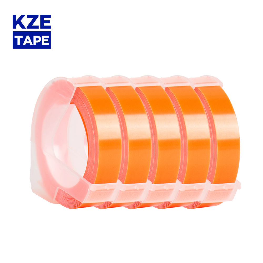 Multicolor 5 rolka 6mm 9mm 12mm 3D tłoczenie taśma z etykietami kompatybilny Dymo 1610 12965 drukarka etykiet do Motex E101 drukarka do etykiet