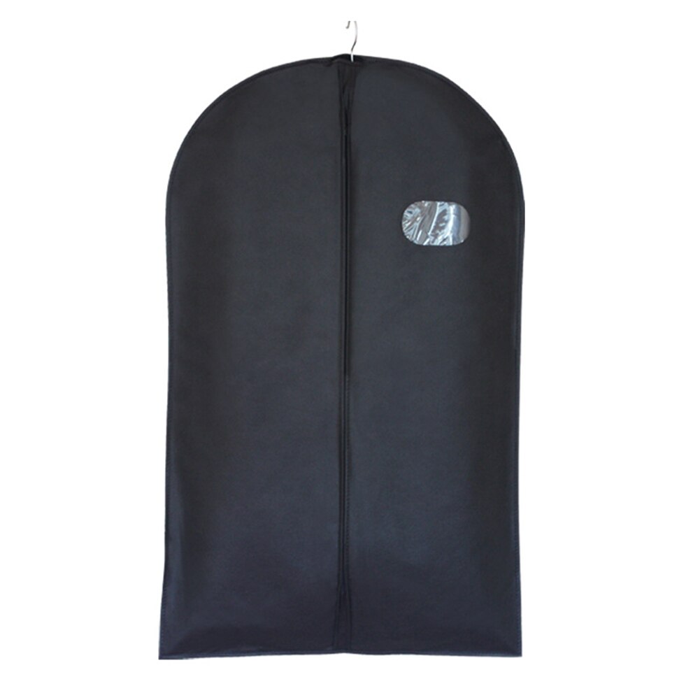Cappotto per indumenti da appendere Abito esterno Abito Abiti Copertura antipolvere con cerniera Vestiti Organizzatore Borse di stoccaggio Proteggi la copertura antipolvere