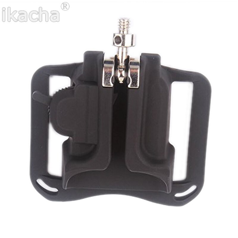 Porte-étui à sangle rapide, ceinture à boucle de taille, Clip de montage sur bouton, sacs vidéo pour appareil photo Sony Canon Nikon DSLR