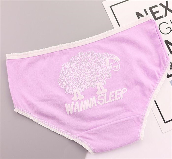 2019 NUOVO 4 pz/lotto Cute Girl Mutandine e boxer Biancheria Intima Slip di Cotone Biancheria Morbida E Confortevole Slip TWY-921-1-4p