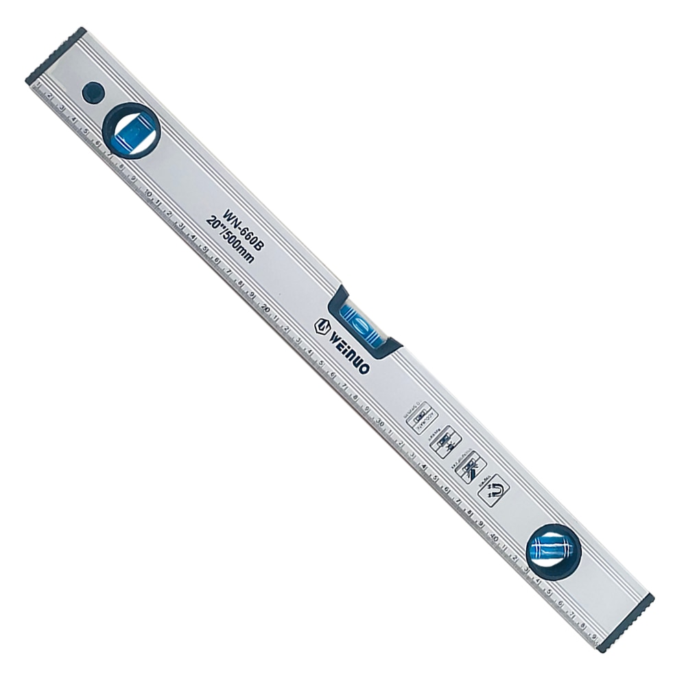 High Precision Spirit Level Magnetic High Bearing Ruler Lever Bubbles Rustproof Horizontal Ruler Spirit Level balance ruler