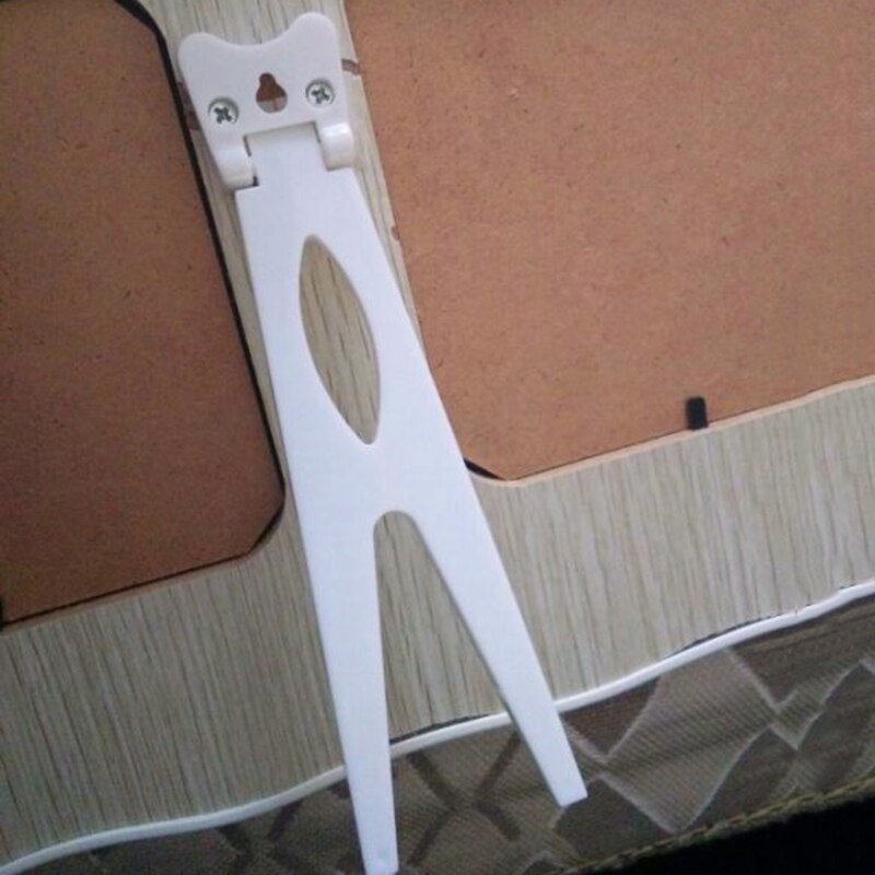 10 Pcs Photo Frame Bracket Plastic Display Stand Dovetail Bracket Easel Ladder Bracket Photo Holder Photo Accessories