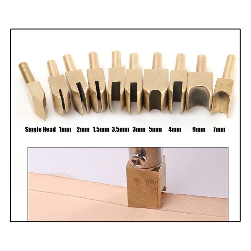 Dispositif électrique de sertissage et de chauffage du cuir, outil pour sceller les bords en laiton, outils électriques de décoration des bords du cuir