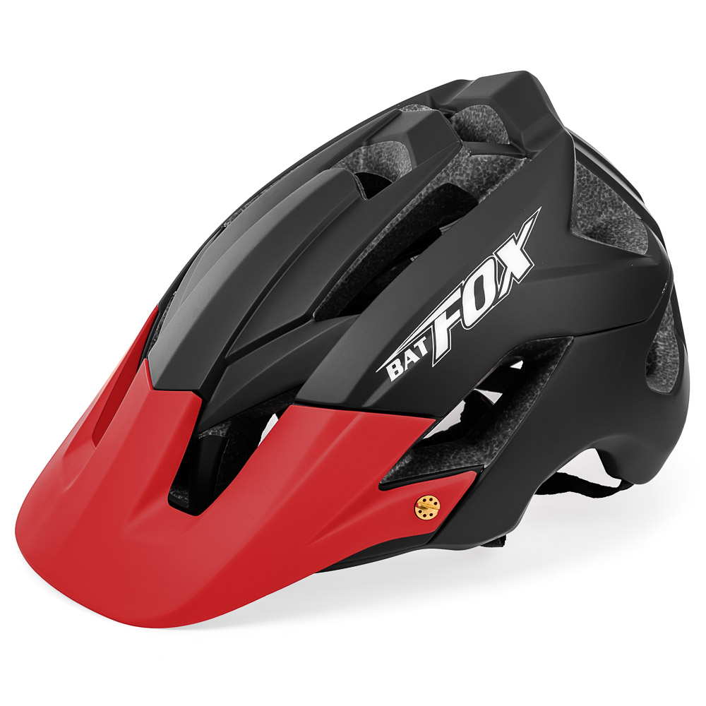 BATFOX MTB Helmet Cycling Men’s Bicycle Helmet casco bicicleta Ultralight Racing Speedframe Mountain Road Bike Helmets: Light Grey
