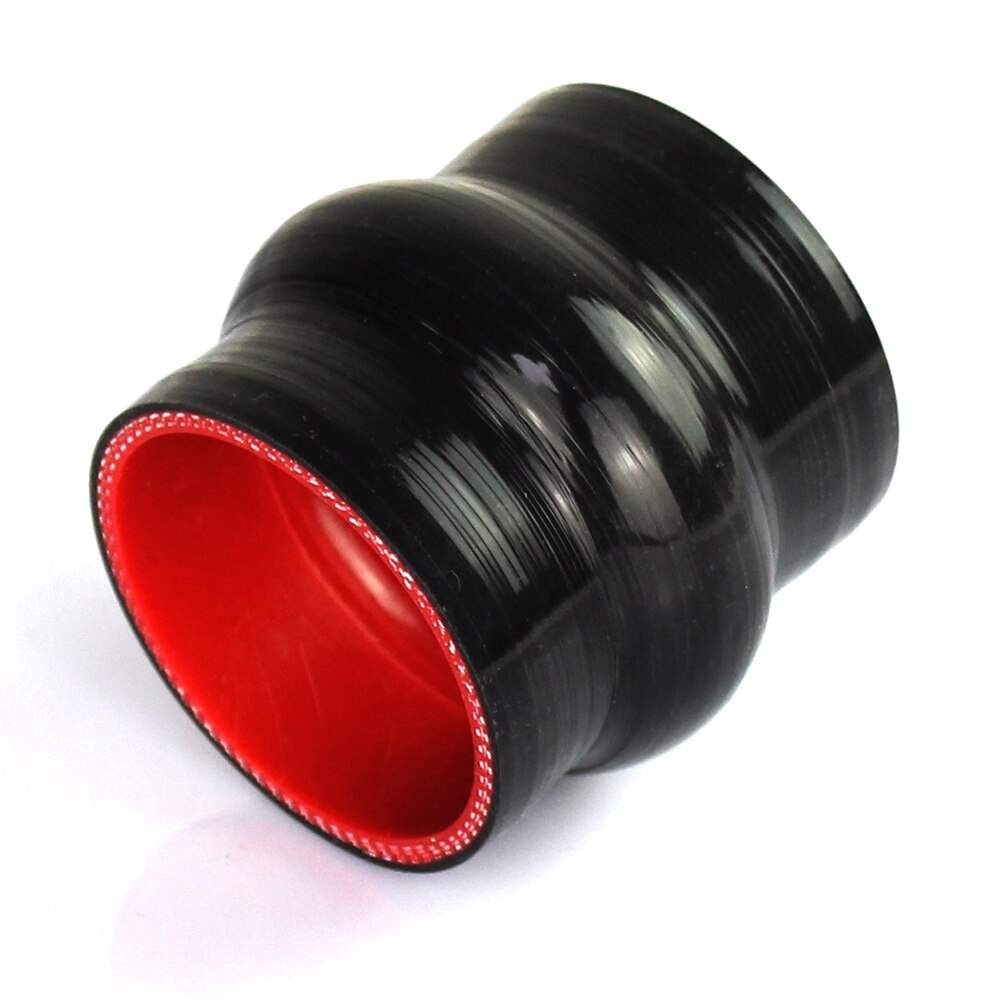 R-EP 0 degree Straight Silicone Hump Hose 45MM Silicone Rubber Joiner Inter cooler for Supercharger Piping Flexible