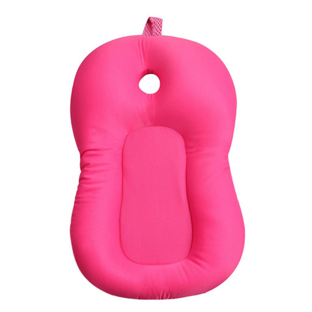 Baby Douche Bad Netto Pad Staande Type Drijvende Pasgeboren 0-2 Jaar Oude Benodigdheden Rack Accessoires Mat Bebe Bad set Kussen: 01