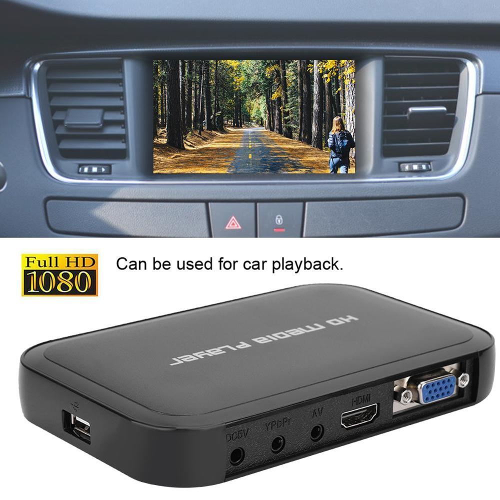 1080P Multimedia-Player Full HD Media Player AV VGA HDMI Schnittstellen für Ausstellung Hallen Hotels Werbung Unternehmen