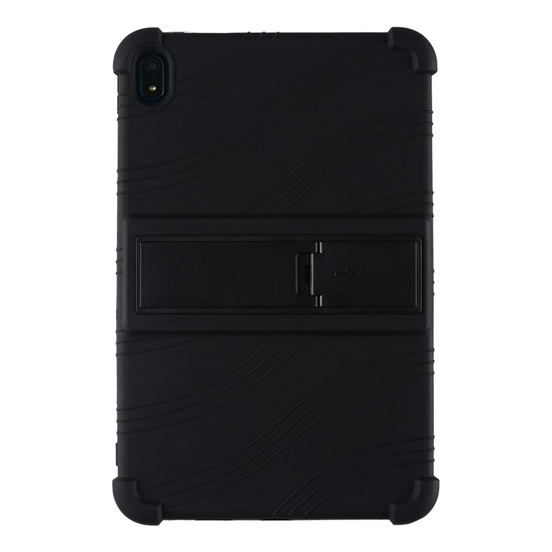 Case For Nokia T20 10.36 Android Nokia t20 TA-1392 Shell Shockproof Kids Safe Silicone Portable Kickstand Tablet Protect Cover: Black