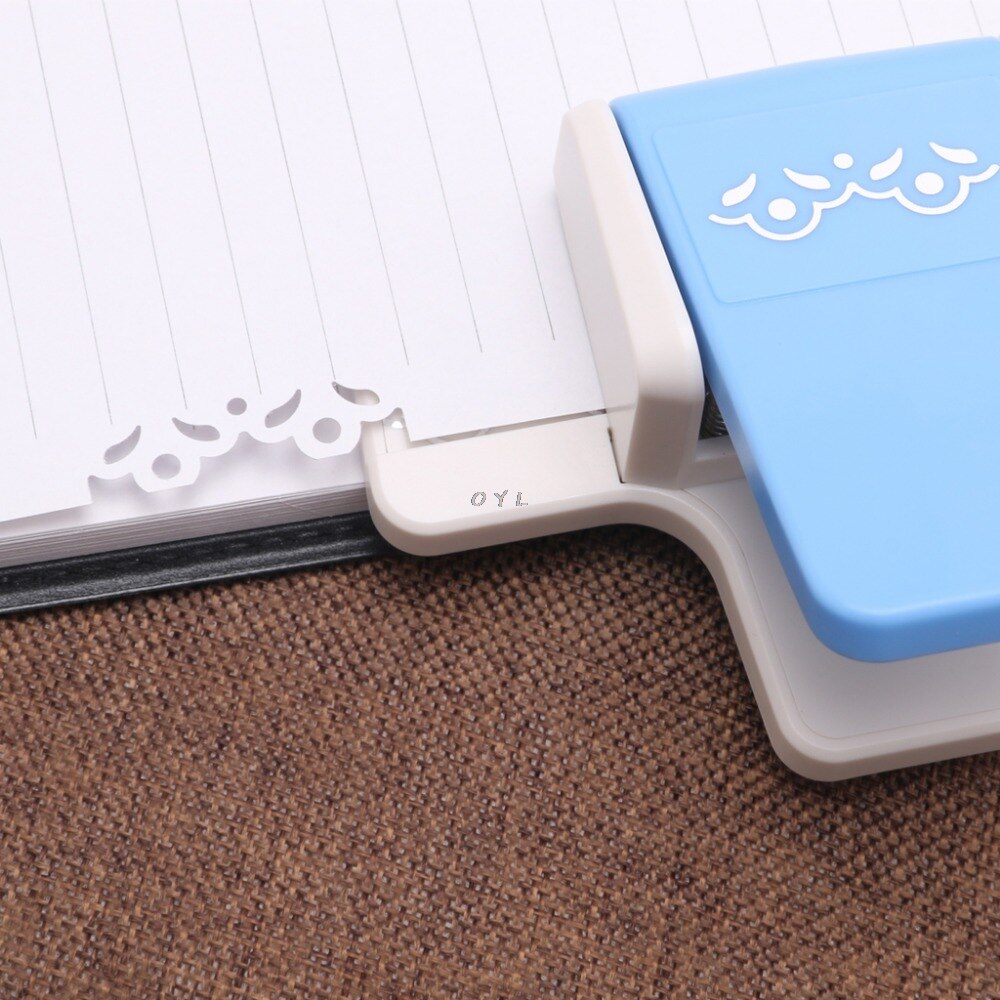 1 PC fancy border punch S flower embossing Punch scrapbooking handmade edge device DIY paper cutter craft Handmade