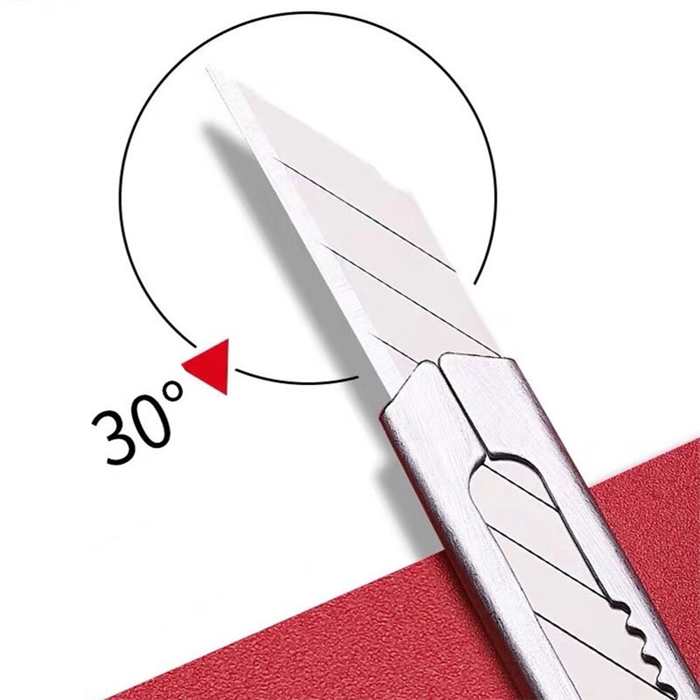 Metal Handle Scalpel Blade Knife Wood Paper Cutter Craft Pen Engraving Cutting Supplies DIY Stationery Utility Knife Newest