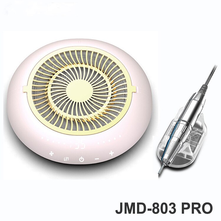 2 In1 Sterke Zuigkracht Nail Dust Collector Nail Boor Machine Herbruikbare Filter Low Noise Nail Stofzuiger Nail Art machine