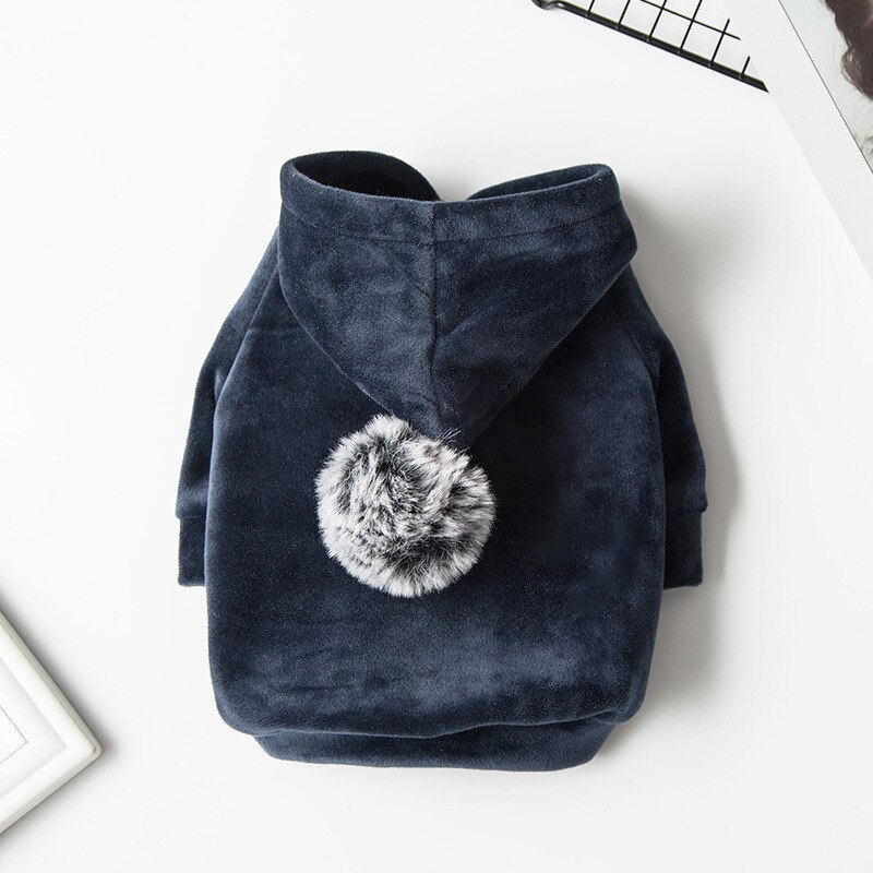 Vinter kæledyr hund tøj mops fransk bulldog tøj til hunde frakke fed hund jakke hvalp kæledyr tøj til hund hættetrøje ropa perro york