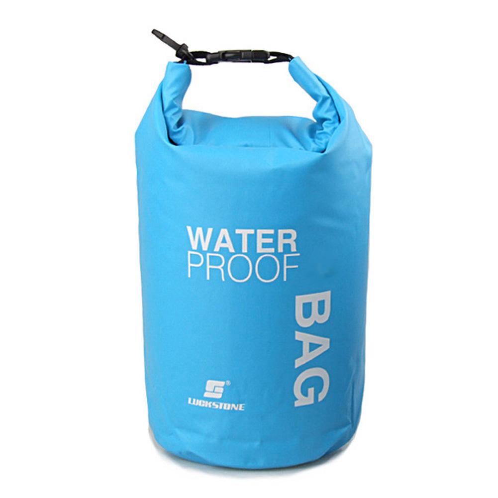 2L Sports Waterproof Dry Bag Backpack Floating Boating Kayaking Camping Hiking Swimming Travel Kits Outdoor Swimming Packet: 2L Blue
