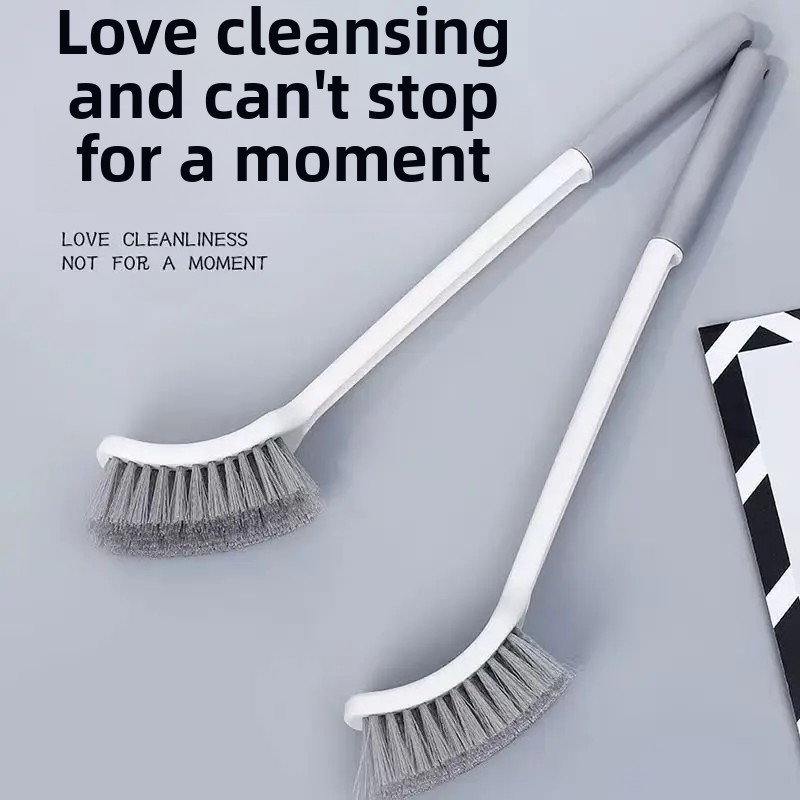 Long Handle Square Toilet Brush No Dead Angle Bathroom Wall Mounted Cleaning Toilet Brushes Household Goods Sanitary Bathroom