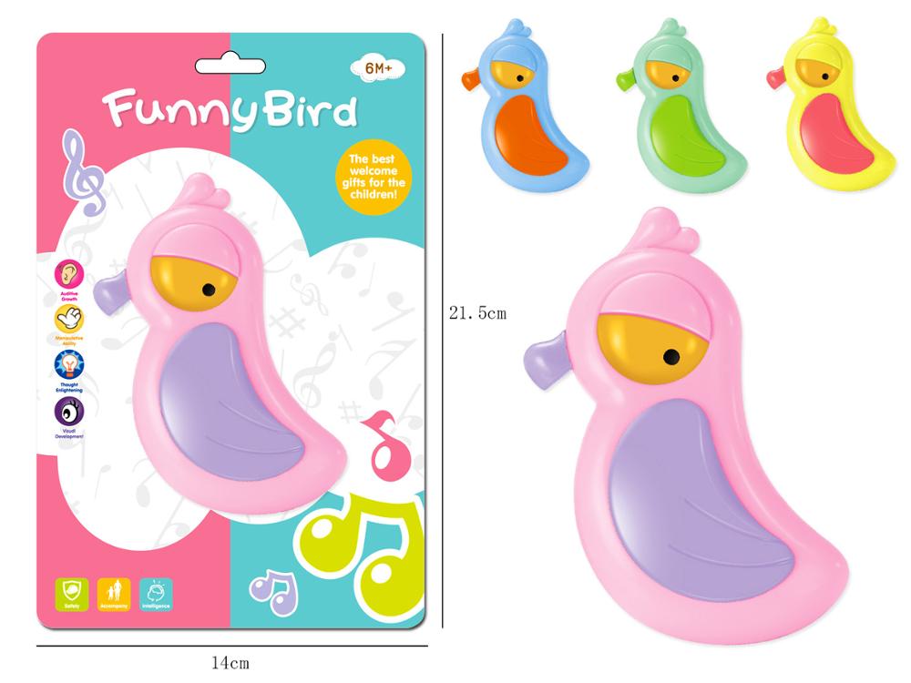 Grappige Vogel Speelgoed Licht En Muziek Voor Kinderen Entertainment Manipulatieve Vermogen Gedachte Enlightening Visuele Ontwikkeling Kid