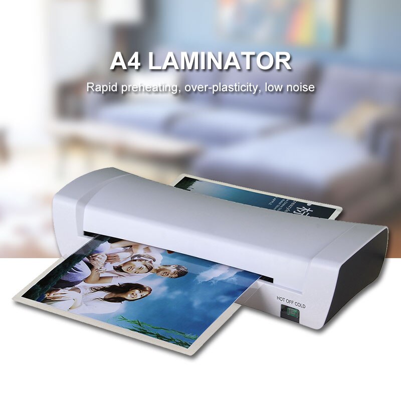 A4 Laminator Legendary SL200 Laminator A4 /Cold Laminator Document Photo Laminating Machine 220W Office Plastificadora