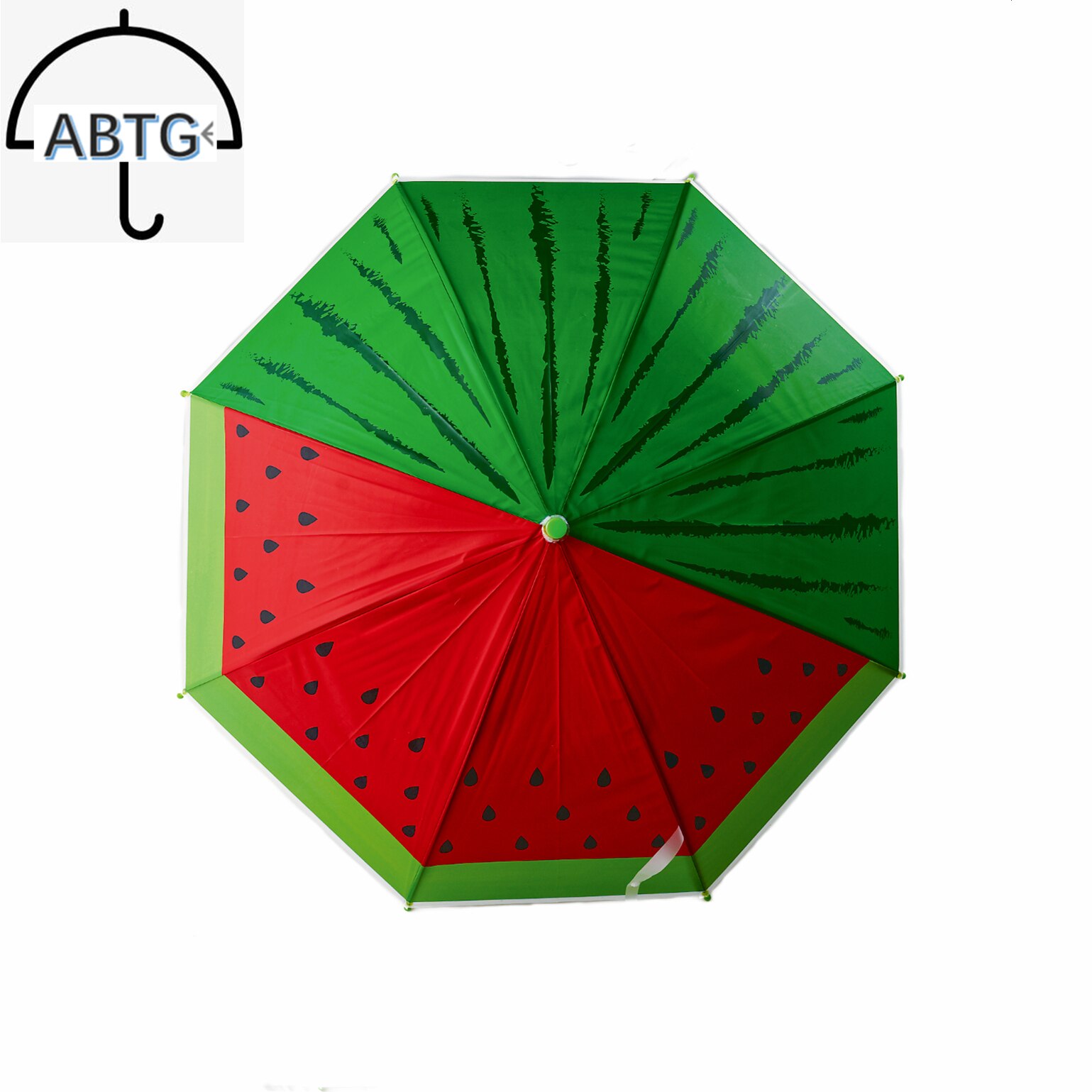 Automatic Straight Umbrella Children Cartoon Cute Fruit an Umbrella Lightweight Children Whistle