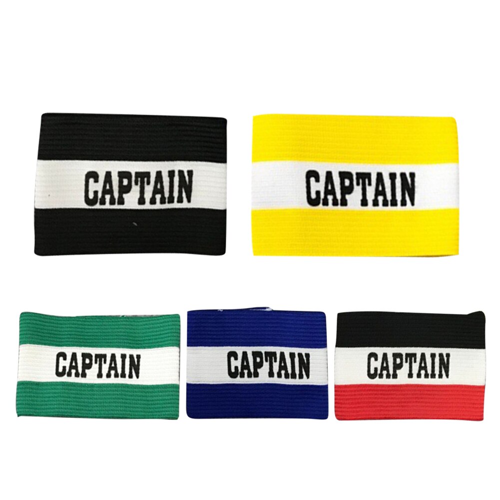 1 Pcs Arm Band Leader Competition Football Captain Armband Soccer Captain Armband Group Armband