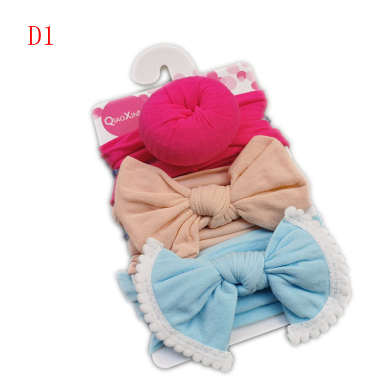 Lente Herfst Baby Hoofdband Meisjes Twisted Geknoopt Zachte Elastische Baby Meisje Hoofdbanden Baby Hoofddeksels Haaraccessoires Haarband