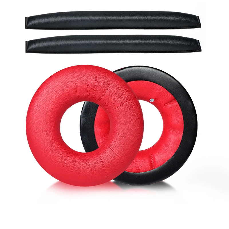 Top Headband Cushion Pad & Ear Pads Cushions Cover Suitable for Sennheiser HD25-1 II HD25 HD25SP 25SP-II Headset Replacement: MULTICOLOR