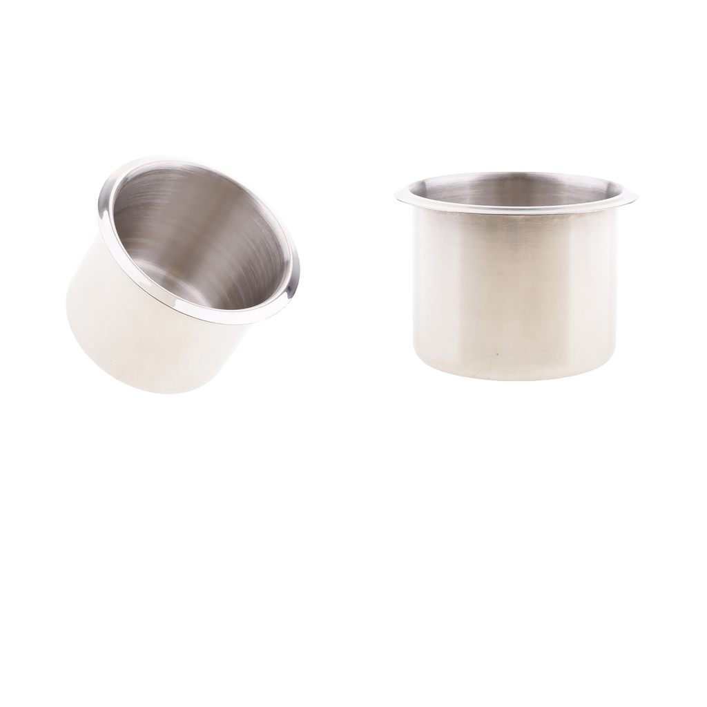 1/4pz portabicchieri universale per barca RV 68x55mm portabicchieri in acciaio inossidabile per camper, barca, marina, camper, rimorchio: Blu