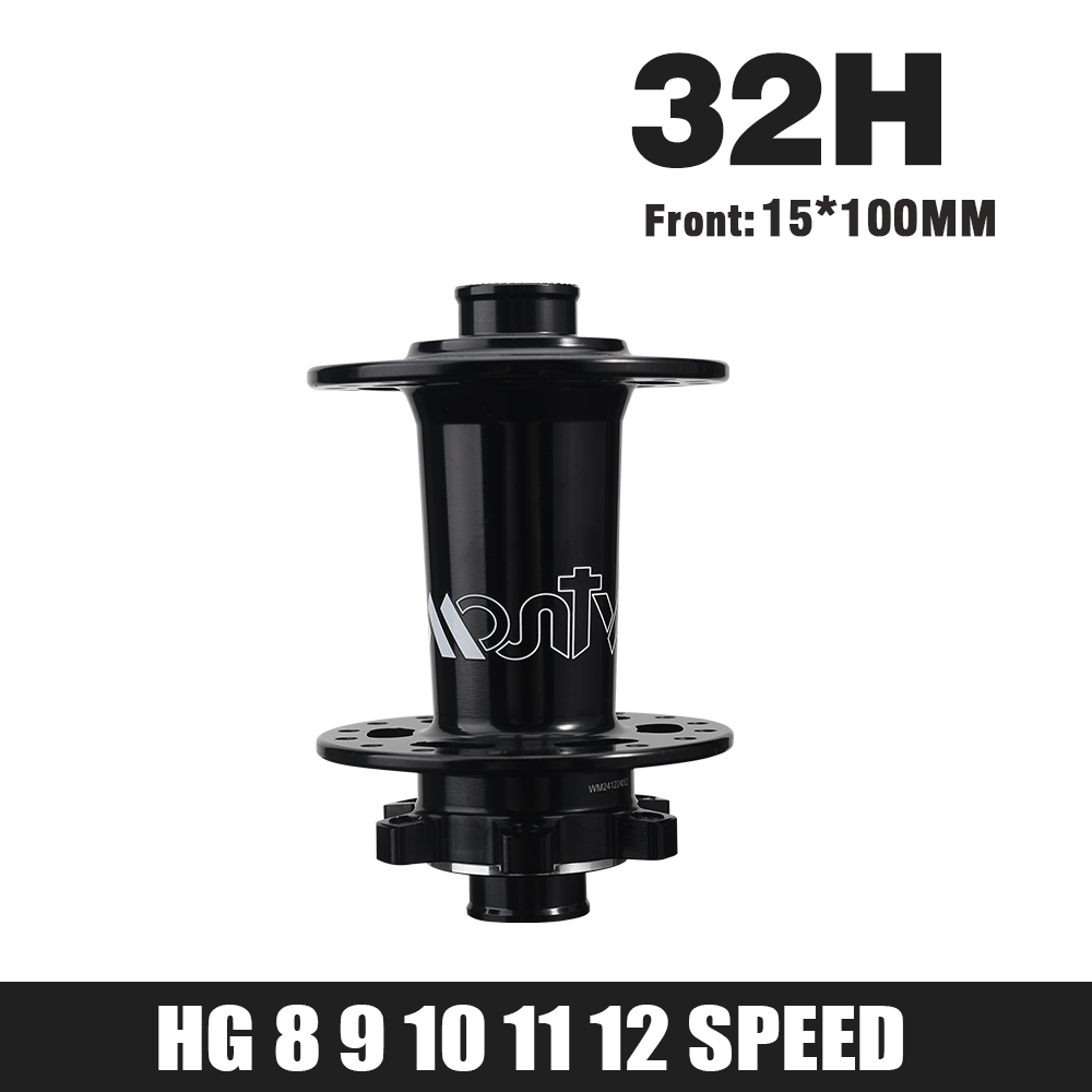 5 buje de rodamiento sellado buje MTB 6 trinquetes 120 clics delantero 9x100 15x100 trasero 10x135 12x142 buje de bicicleta HG Micro Spline Sram XD 8-12 V: YELLOW