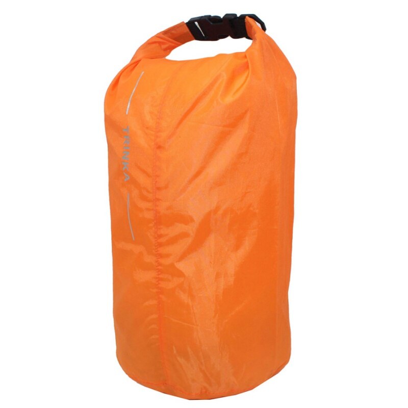 1 stk 8l svømmeposer bærbar vandtæt letvægts tørtaske til camping vandreture: Orange