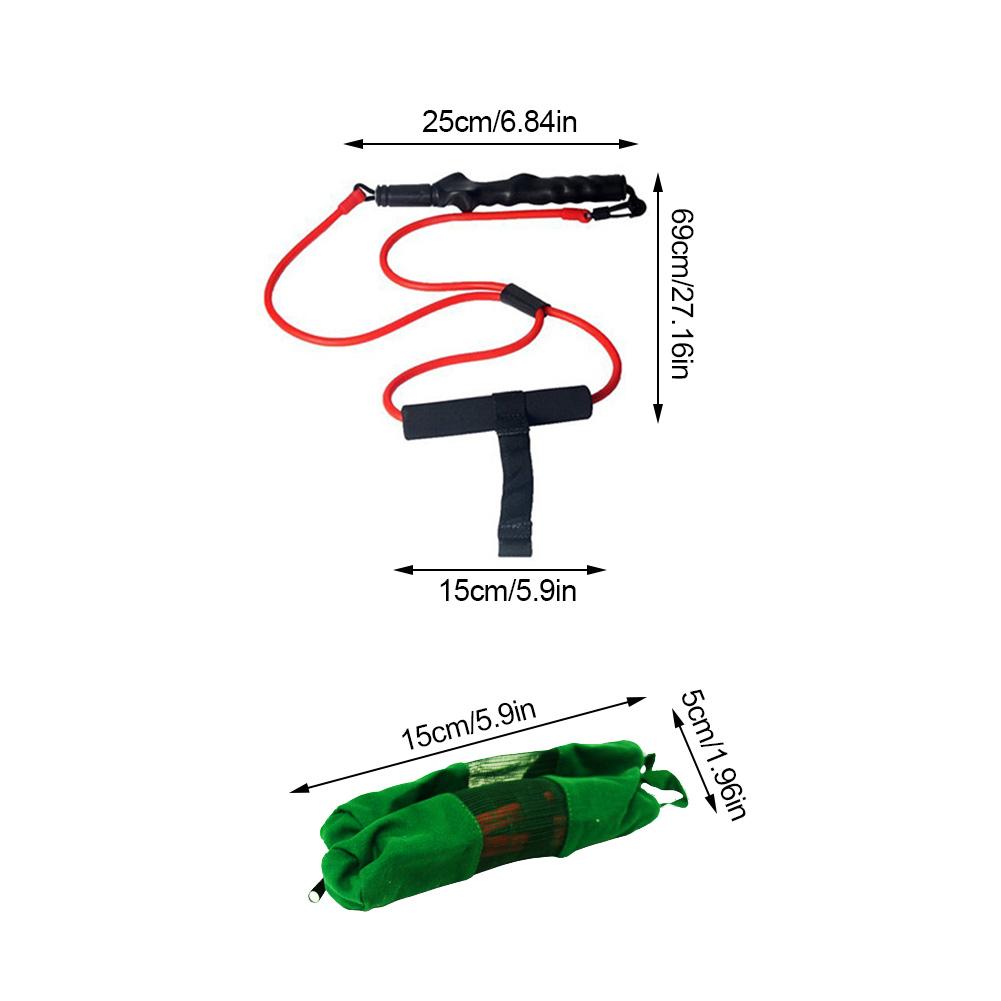 Golf Training Equipment Golf Swing Resistance Bands Good Elasticity Golf Training Aids Pull Rope Fast