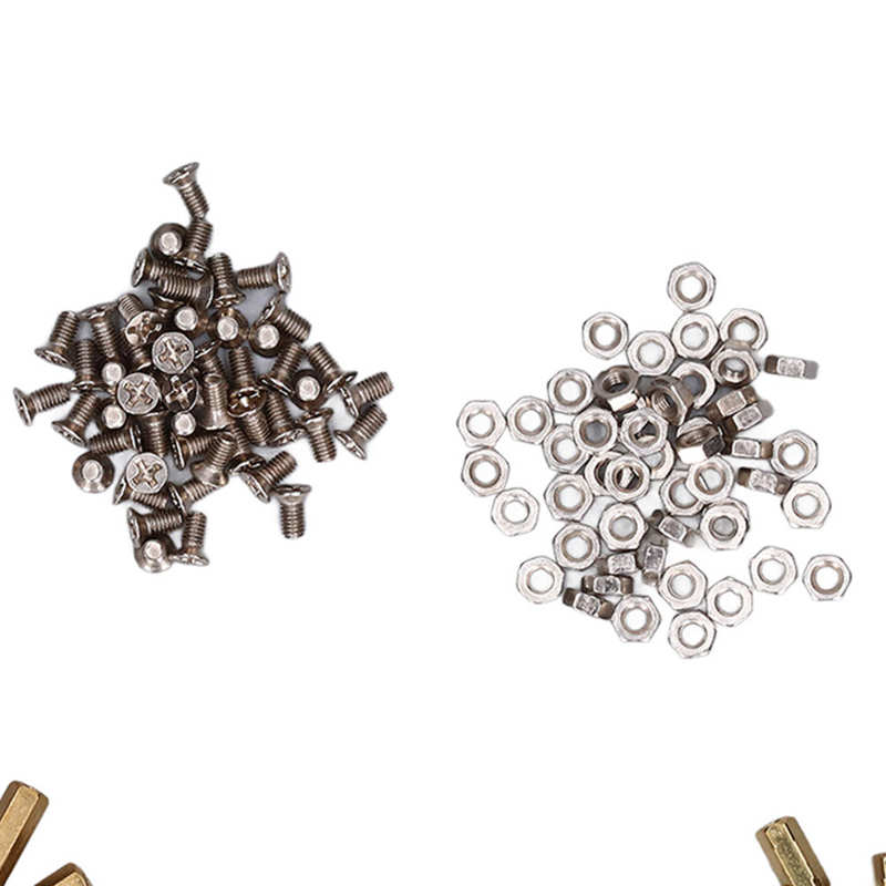 Porca de parafuso de bronze do impasse da variedade das porcas dos parafusos standoffs para diy