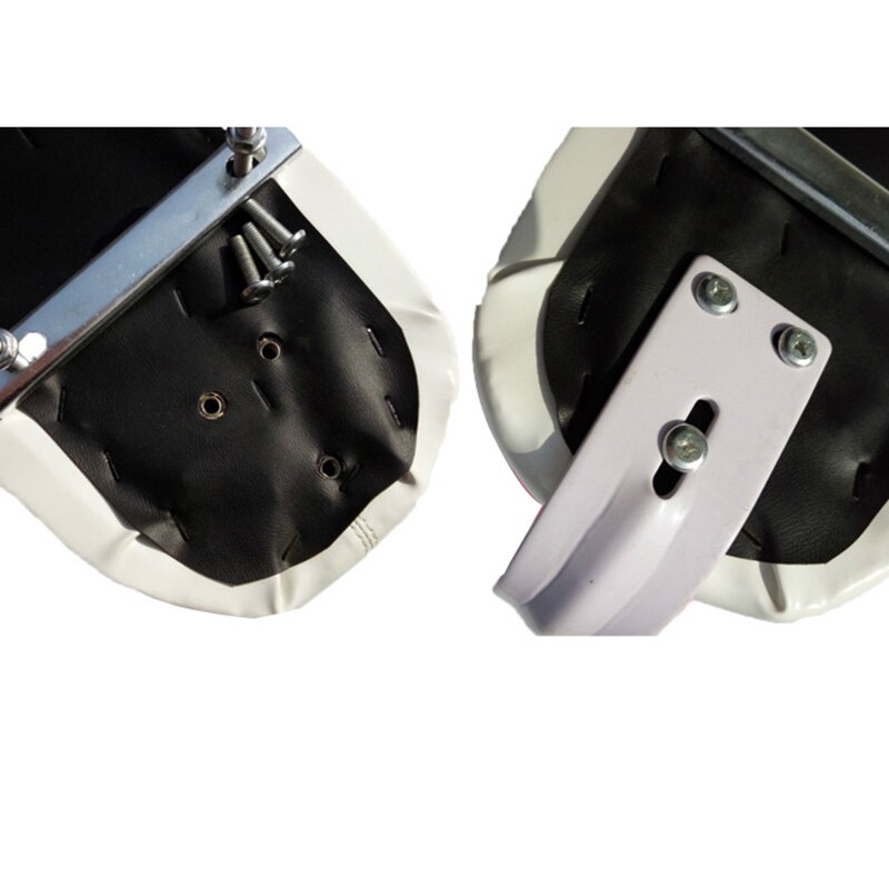 Bicycle Back Seat Child Safe Bicycle Rear Seat Soft Cushion Rear Rack Seat Children Seat With Back Rest