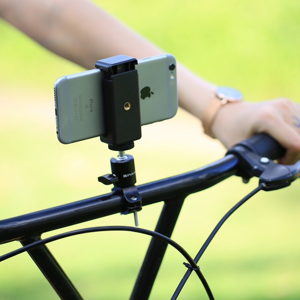1/4 kamera dv dslr pyörä polkupyörän ohjaustangon puristin kiinnike kolmijalka kiinnitys ruuvipidike kameralle dv goprolle