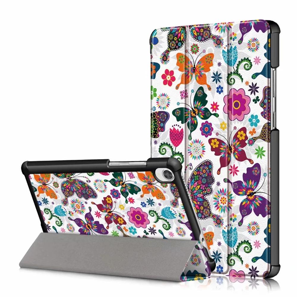 Pokrywy skrzynka dla Lenovo Tab M7 TB-7305F TB-7305X TB-7305I Tablet pokrywa dla Lenovo Tab M7 Slim magnetyczny składany futerał: Tab M7-HD