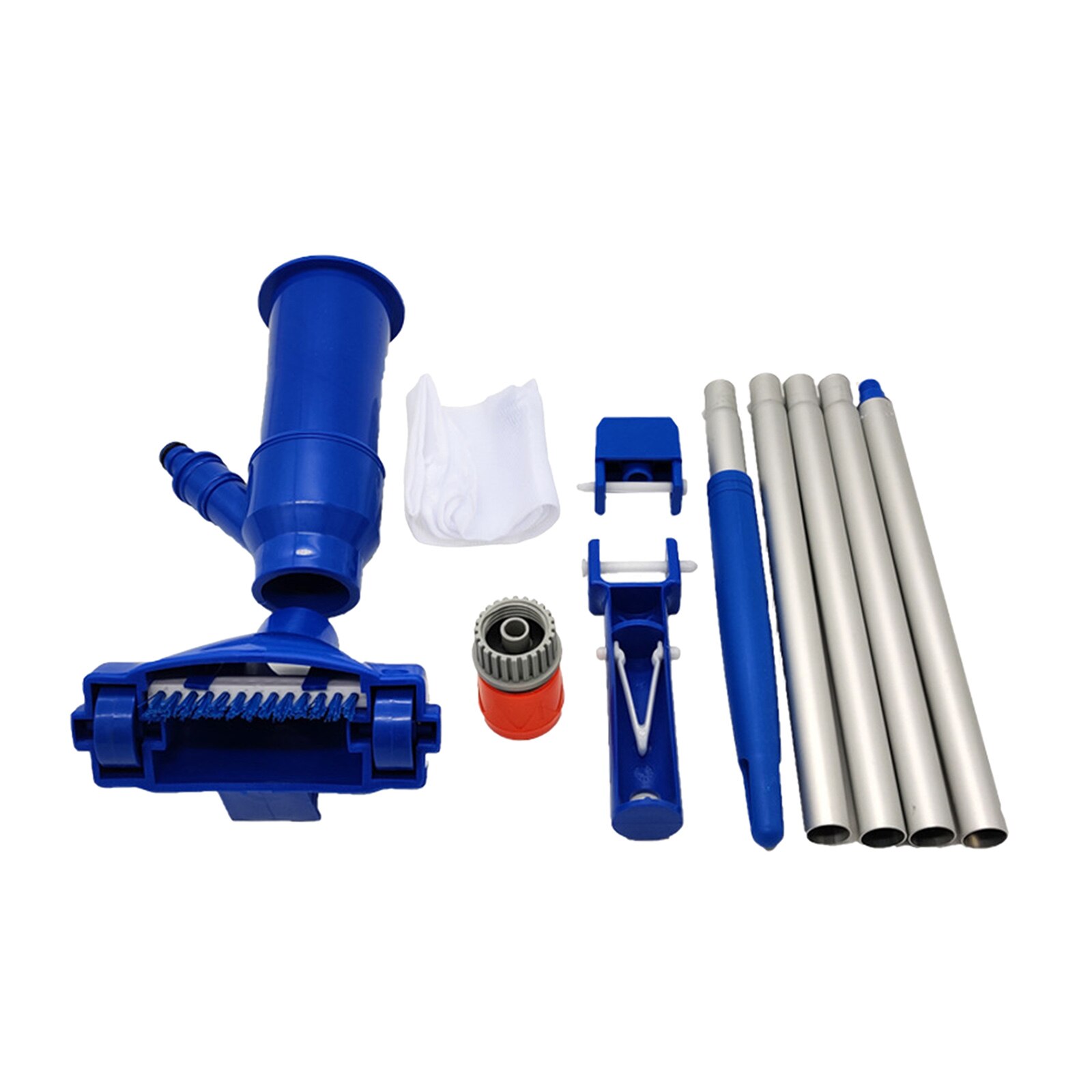 Pool Cleaner Kits Underwater W/ Section Pole for Above Ground Pool Accessory