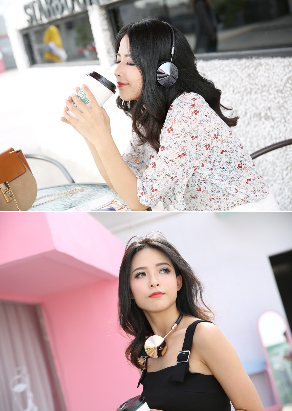 Rose Gold Draadloze Bluetooth Headset Hoofdtelefoon Met Microfoon Stijlvolle Op Oor Delen Hoofdtelefoon Voor Vrouwen Meisje Liboer BT88