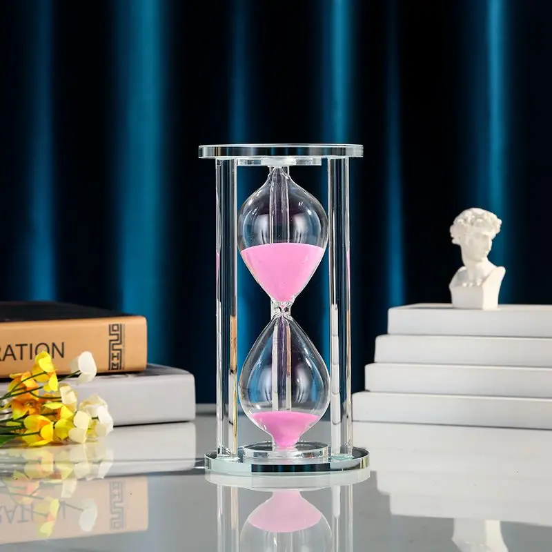15–60 Minuten Sanduhr Sanduhr Küche Schule Moderne Kristall Stundenglas Sanduhr Sanduhr Teetimer Heimdekoration