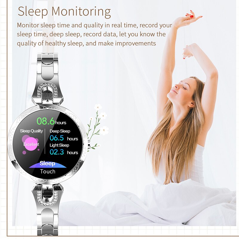 Ipbzhe Geschäft Clever Uhr Frauen EKG Blut Sauerstoff Reloj Inteligente Smartwatch Android Clever Uhr Für Huawei Xiaomi Telefon