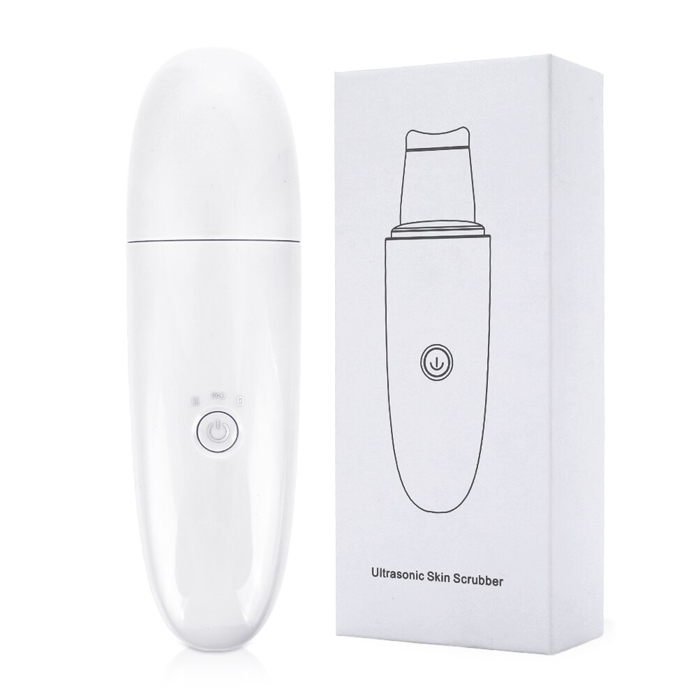 Multifunction Blackhead Removal Equipment Beauty Remove Clear USB Charging White/Pink EMS Pore Contraction Woman: White