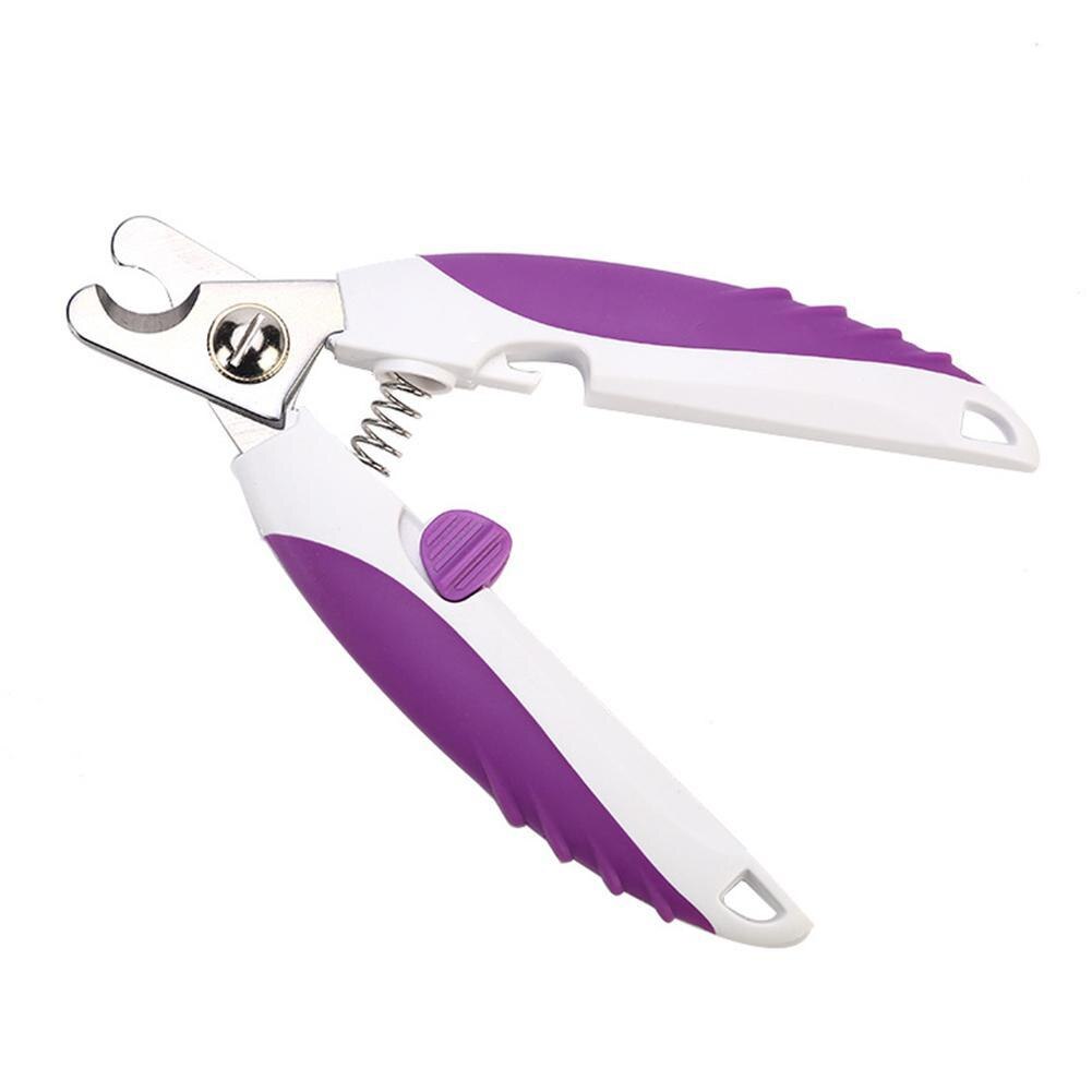 Dog Nail Clippers Stainless Steel Nail Scissors Pet Cleaning Grooming Tool with File