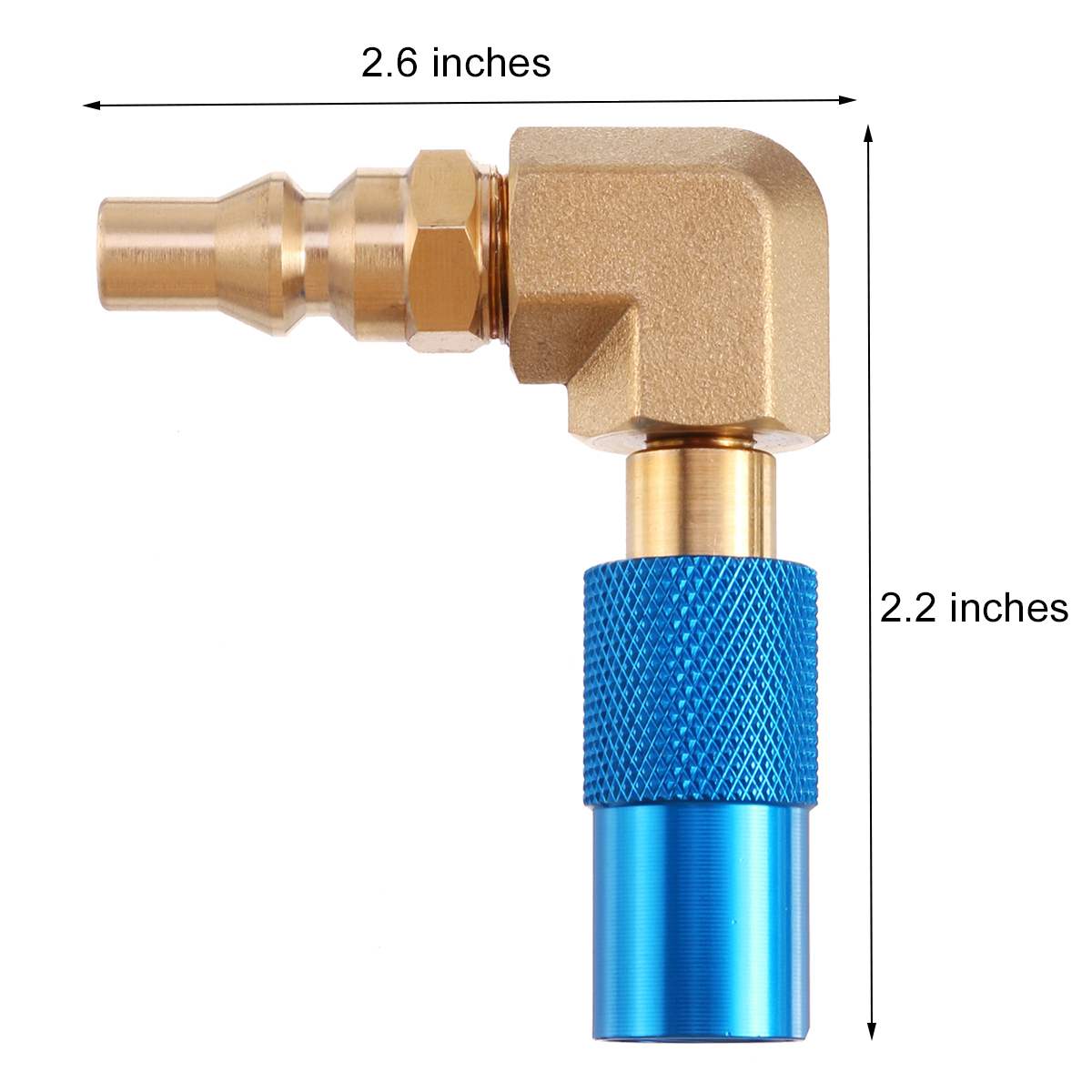 High ConvertaBPA RV Quick-Connect Adapter For Blackstone 17''/22'' Griddle BBQ Grill