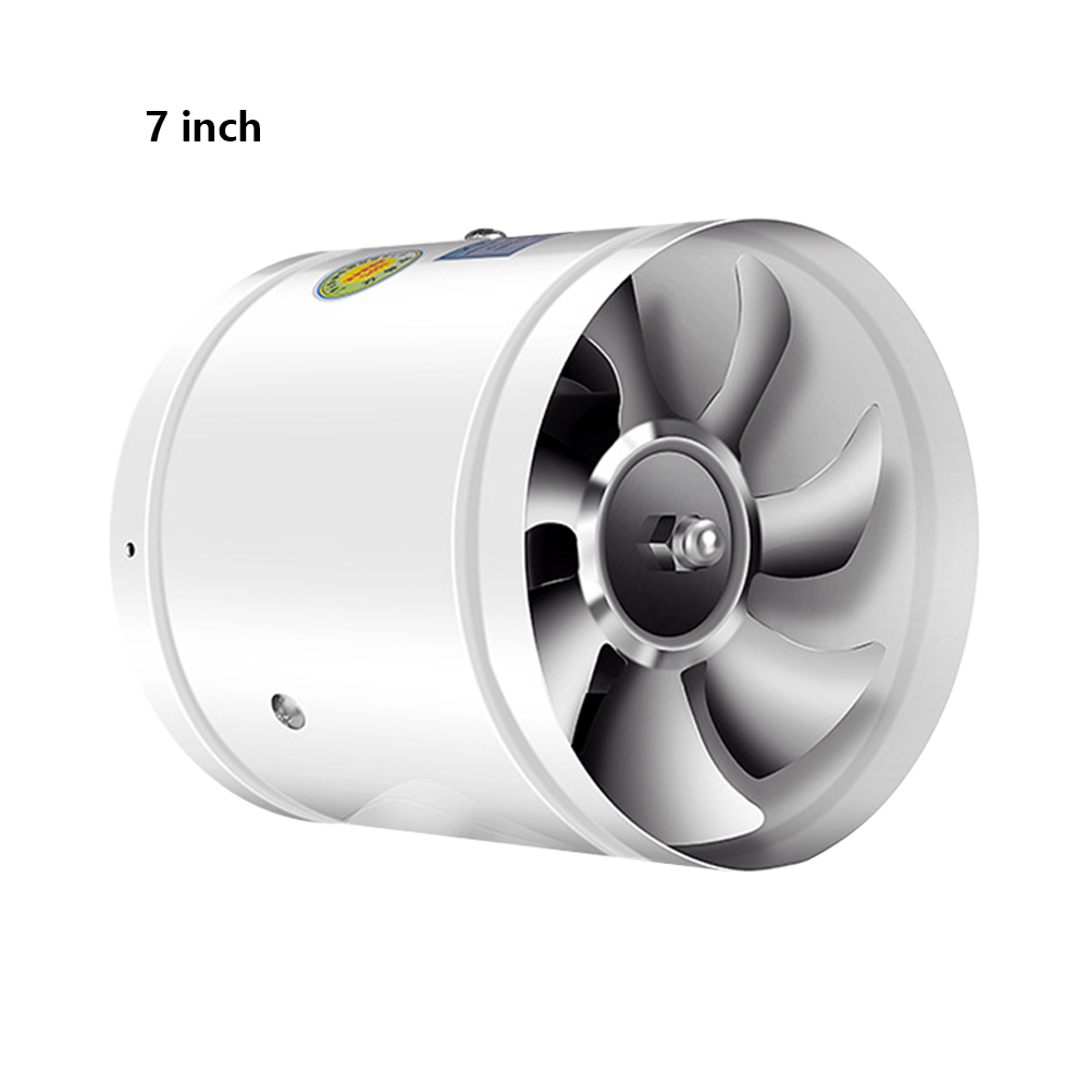 4/6/7 Zoll 220V Abluft ventilator Home Rohr Kanal ventilator Bad Rohr Belüftung Abluft ventilator Küche Toilette Wandluft ventilator