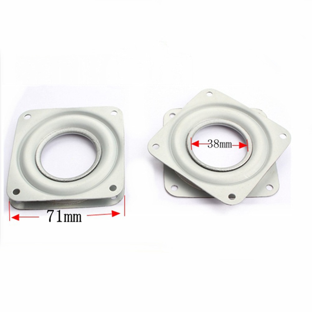 3Pcs DIY Furniture Lazy Susan Square Turntable Bearing DIY Furniture Accessories Hardware Display Stand