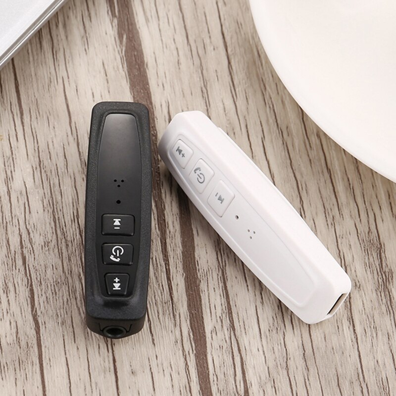 Kit de adaptador y receptor de Audio Aux, jack Universal de 3,5mm con Bluetooth, manos libres para el automóvil, receptor de música, compatible con tarjeta SD TF, AUX y Bluetooth