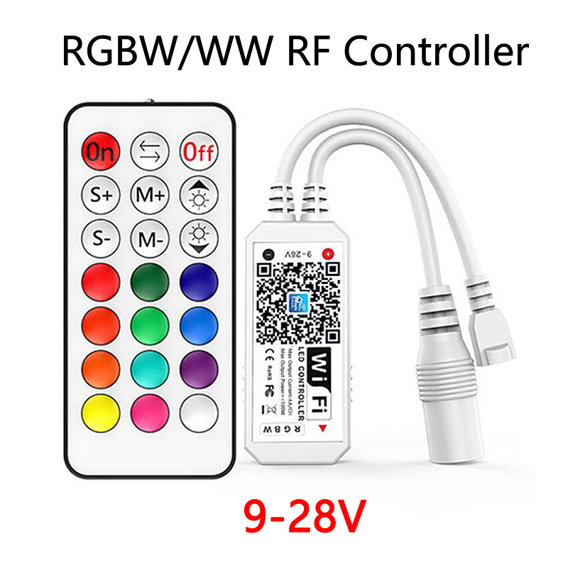 5V 12V 24V WiFi led controller Magic Home LED Wifi Controller RGB RGBW RGBWW For led strip 5050 2835 5630 3528 WS2812B 2811