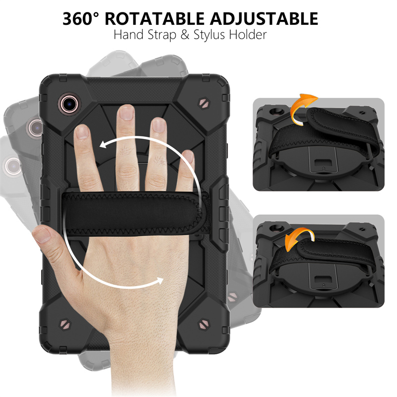 360 obrotowy pokrowiec na tablet Samsung galaktyka patka A8 2021 pokrowiec na tablet Samsung patka A8 10.5 &quot;SM-X200/SM-X205 etui EVA