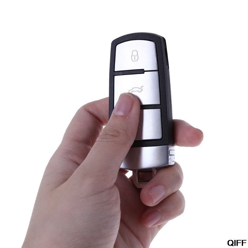 434MHz 3 Buttons Keyless Uncut Flip Smart Car Remote Key Fob with ID48 Chip 3C0959752BA June 12