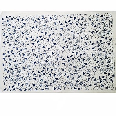 Papel de flores de colores Jingdezhen, cerámica, arcilla, bajo esmalte, porcelana azul y blanca, papel de transferencia de alta temperatura, 1 unidad: 22