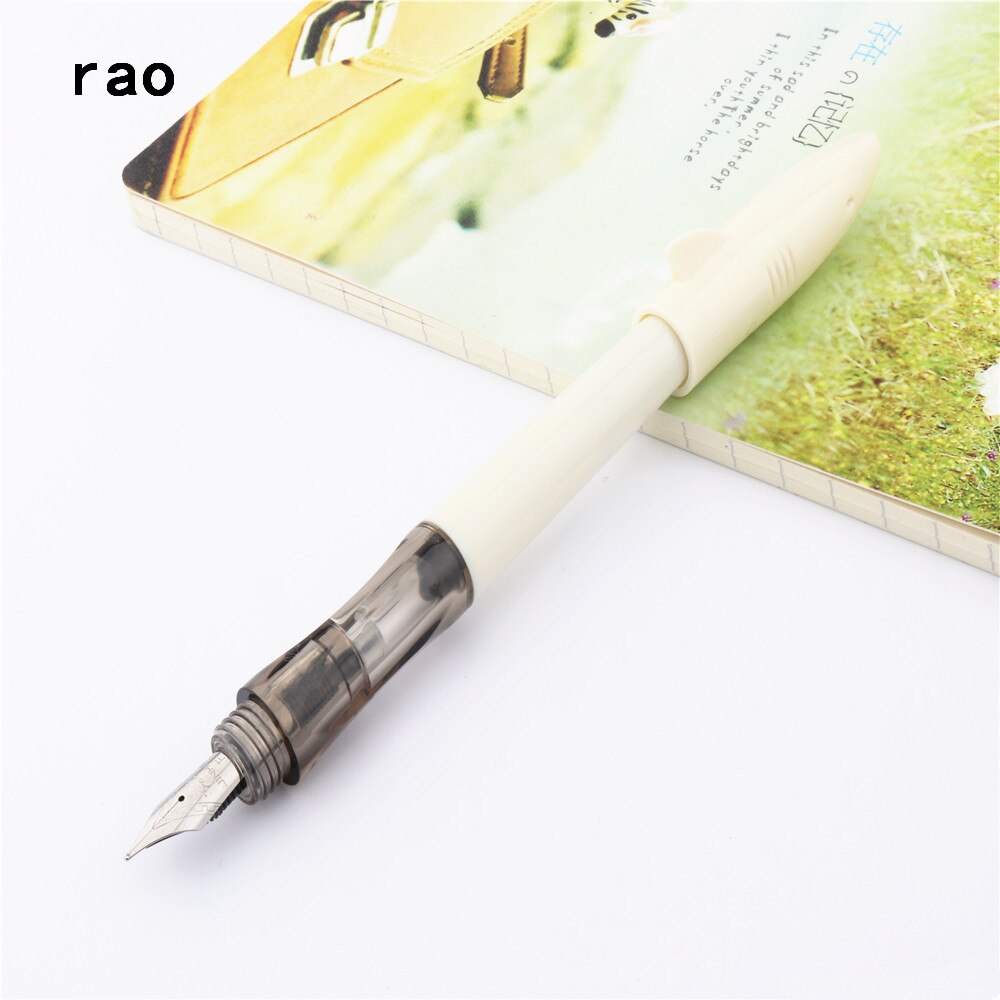 Jinhao 993 alle farger liten hai fin spiss fyllepenn skolekontor elevpenn for barn og #39 ;s treningspenn
